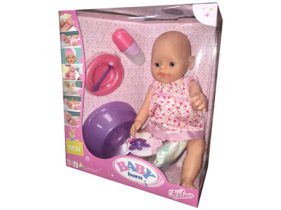 Пупс Baby Born пє з пляшечки c горщиком 805288-5