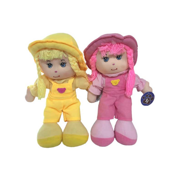 Лялька м "яка музична 2 види в кульку R0614 р.36*23см R0614