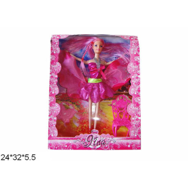 Лялька Jina Фея з крильцями 31см з аксесуарами 6022K