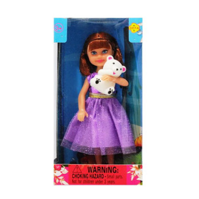 Лялька Defa з ведмежам 8280