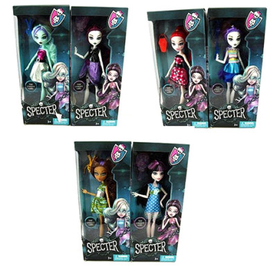 Лялька MONSTER HIGH Specter з аксесуарами 26 см 1002A/1002B/1002C Лялька MONSTER HIGH Specter з аксесуарами 26 см 1002A/1002B/1002C