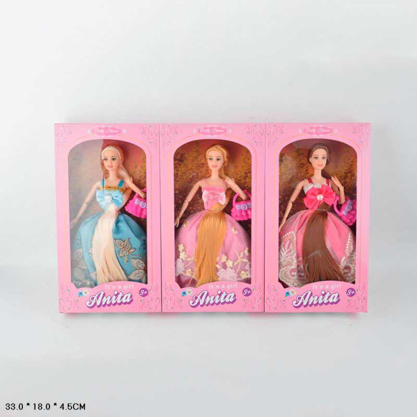 Лялька типу Барбі 3 види в коробці A535-R2 Лялька типу Барбі 3 види в коробці A535-R2