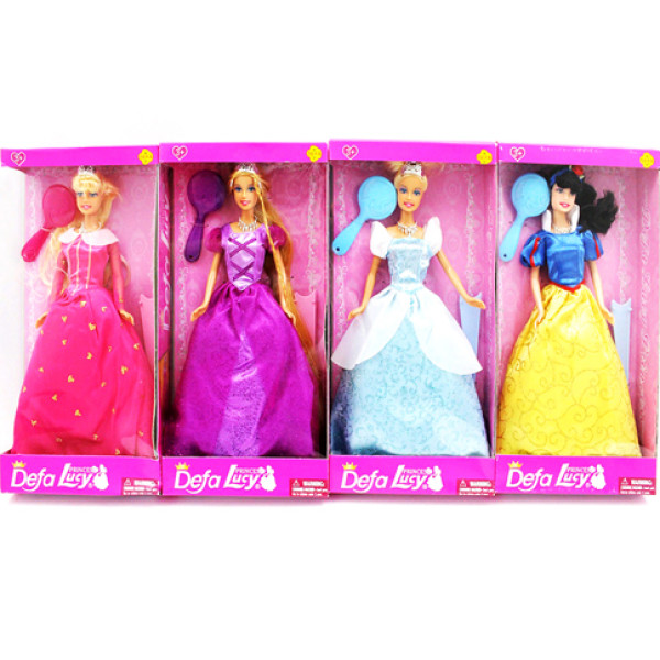 DEFA Лялька Казкова принцеса 29см 8261