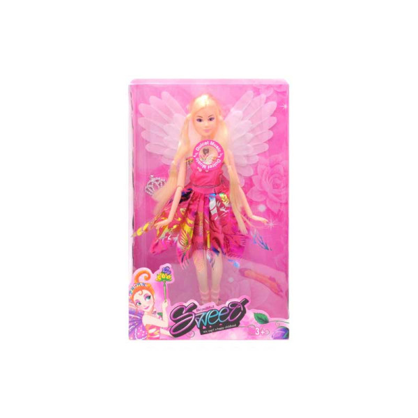 Лялька з крилами "Фея" (крила світяться) 632A