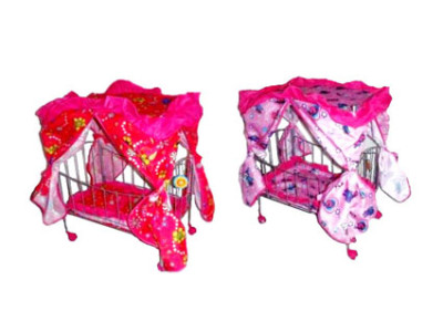 Ліжечко MELOGO для ляльок із балдахіном 9350 (HT)