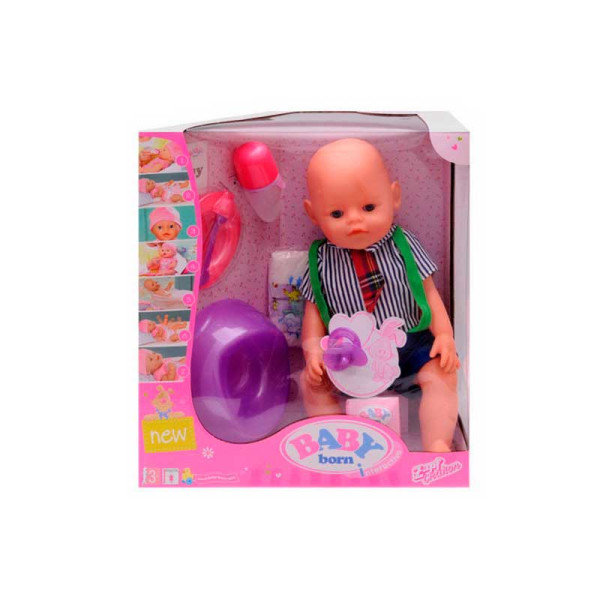 Пупс з аксесуарами "Rial baby" 805288-10