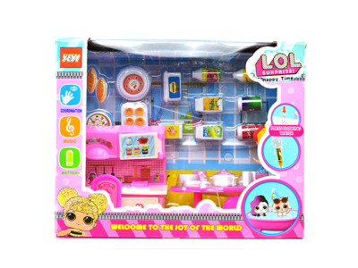 Ігровий набір LOL з кухнею YM728A