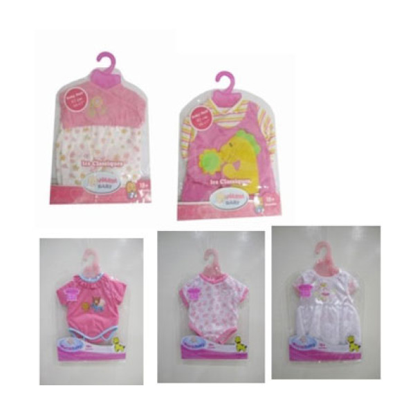 Одяг для пупса на вішалці (6 видів) DBJ-17/9/50/436/7/43
