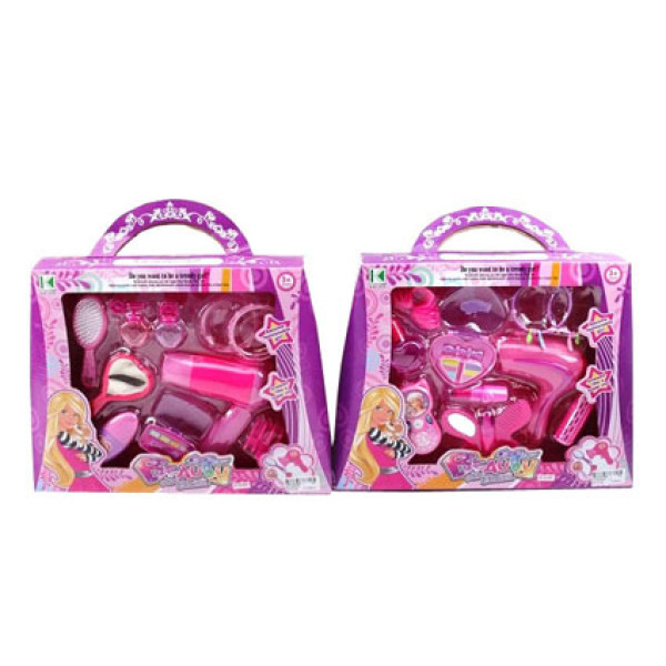 Перукарський набір: фен дзеркало гребінець сережки (2види) KZ-2493AB Перукарський набір: фен дзеркало гребінець сережки (2види) KZ-2493AB