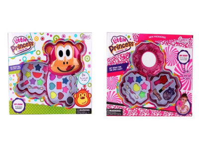 Косметика 2 яруси тіні помада пензлики (2 види) B6258/B6338