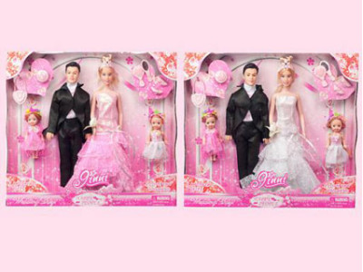 Лялька Барбі Jinni Сімя (2 види) 83187