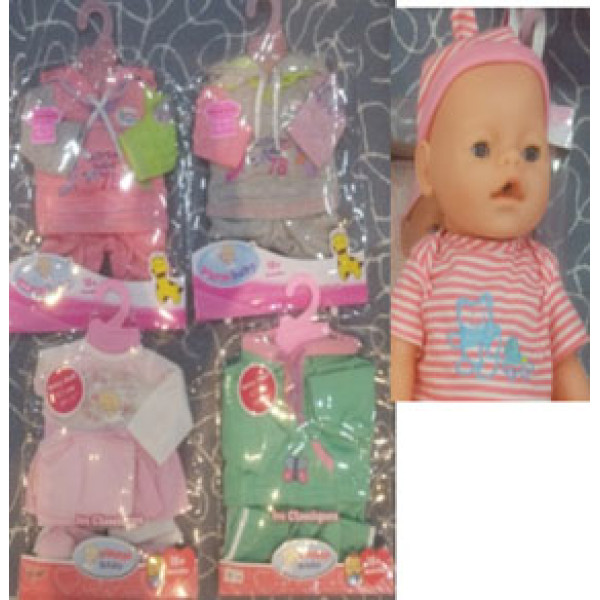 Пупс функціональний Baby Born з аксесуарами 9 функцій (4 види) 8006-445AB/407/A Пупс функціональний Baby Born з аксесуарами 9 функцій (4 види) 8006-445AB/407/A