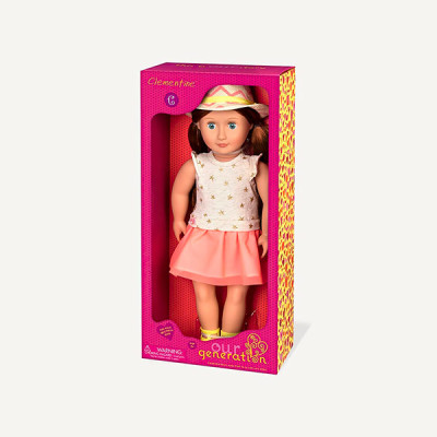 Лялька Our Generation Клементин у сукні та капелюшку 46 см BD31138Z