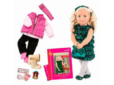 Набір Our Generation DELUXE Лялька Одрі-Енн з книжкою BD31013АТZ