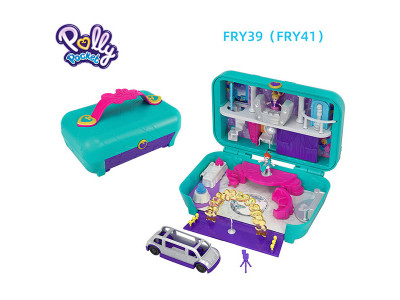 Набір Polly Pocket Валіза розваг Пляжний Флюг Рюкзак FRY39