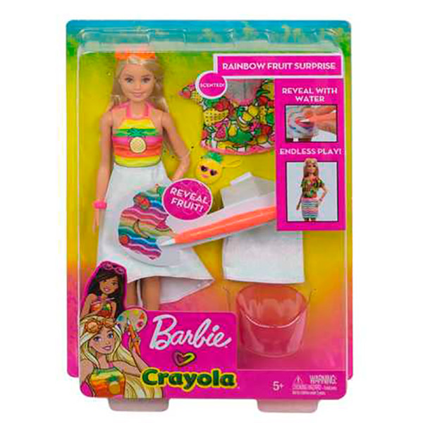 Лялька Barbie "Фруктовий сюрприз" серії Cravola GBK18