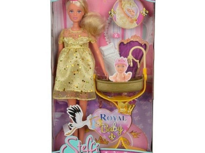 Лялька Штеффі-вагітна з лялькою для королівського немовля 5737084