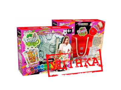 Уцінка Комплект креативної творчості "My Color Bag" сумка-розмальовка (5) 6 CОВ-01-01-у