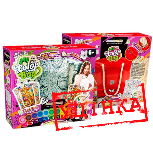 Уцінка Комплект креативної творчості "My Color Bag" сумка-розмальовка (5) 6 CОВ-01-01-у