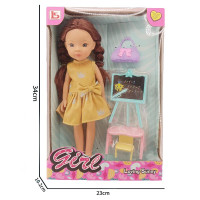 Лялька вчитель 33см LS1307-4