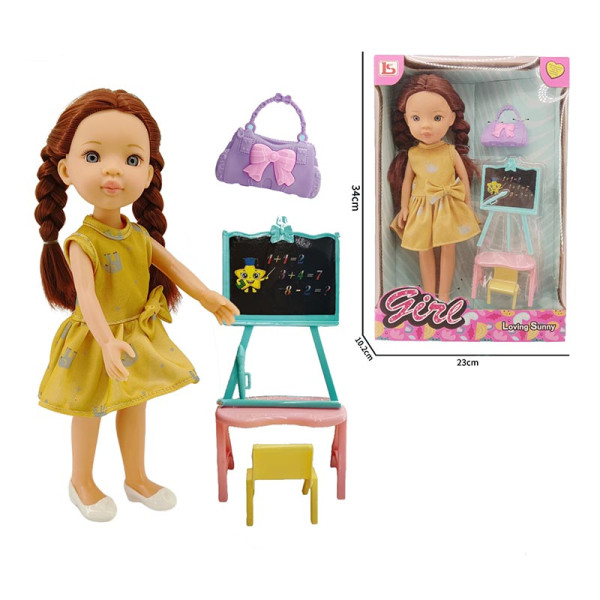 Лялька вчитель 33см LS1307-4