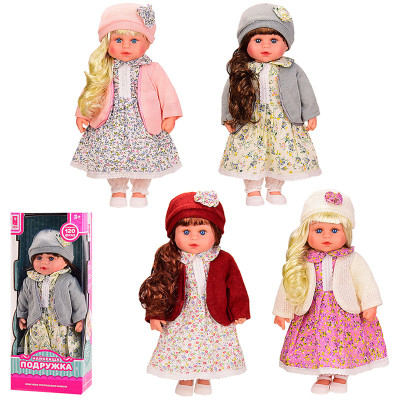 Лялька Найкраща подружка 4 види озв. укр.мова розібр. короб.18*10*445 см PL519-1601N