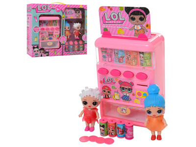 Лялька LOL 2шт ігровий автомат аксесуари 777