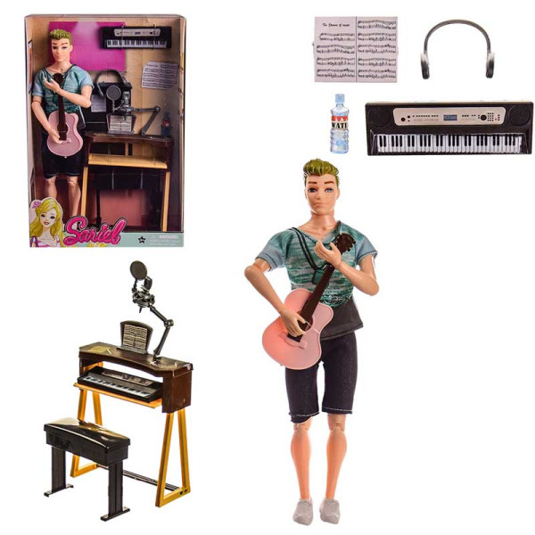 Лялька типу "Барбі" Кен з аксесуарами 7728-B2