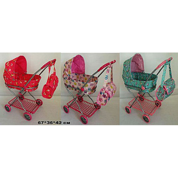 MELOGO Коляска для ляльок із сумкою 9325 (HT) MELOGO Коляска для ляльок із сумкою 9325 (HT)