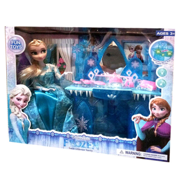 Меблі Холодне серце з лялькою 1119/1119A Меблі Холодне серце з лялькою 1119/1119A