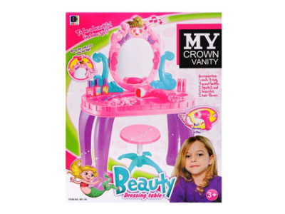 Дзеркало дитяче зі столиком і стільчиком (озвучка) 661-39