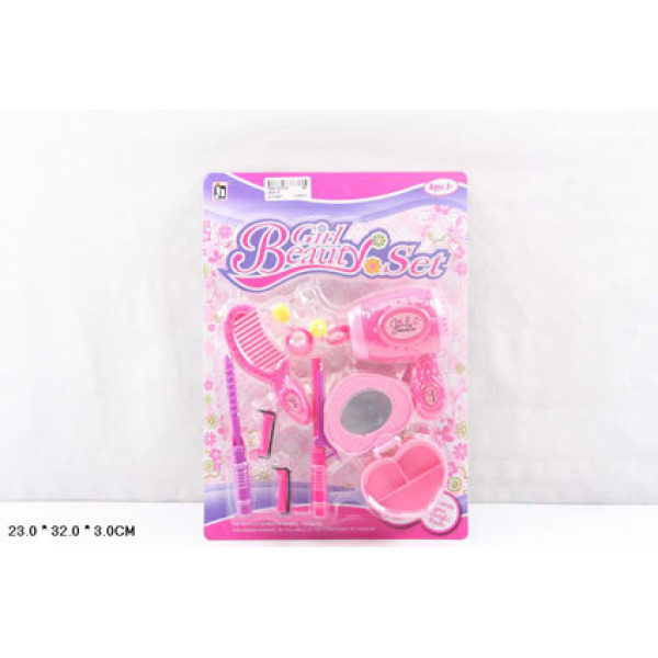 Перукарський набір: фен бігуді гребінець плойки шкатулка 0806-22