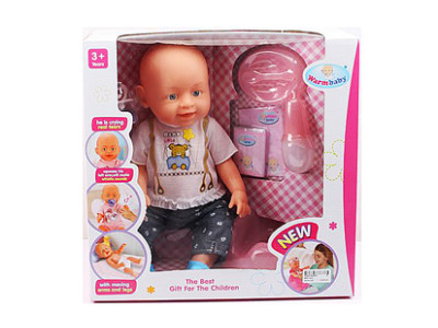 Лялька-пупс інтерактивний з аксесуарами 8007-433