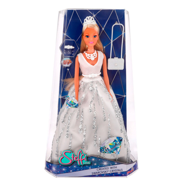 Лялька Штеффі "Делюкс Діамантовий блиск" з каблучкою аксесуари з 5733466