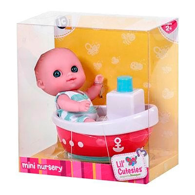 Пупс-малюк з човником 13 см JC16912-8 Пупс-малюк з човником 13 см JC16912-8