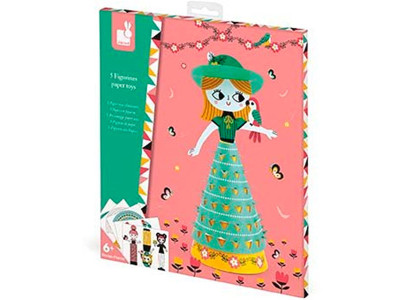 Набір для творчості Janod Паперові ляльки J07786 J07786