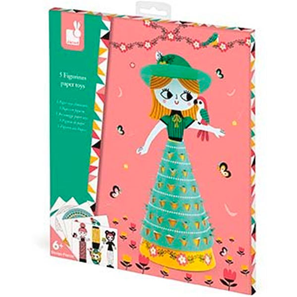 Набір для творчості Janod Паперові ляльки J07786 J07786