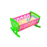 Ліжко з постіллю 006/1_Green-Pink Ліжко з постіллю 006/1_Green-Pink