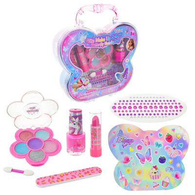 Ігровий набір косметики у валізі з аксесуарами T073 Ігровий набір косметики у валізі з аксесуарами T073