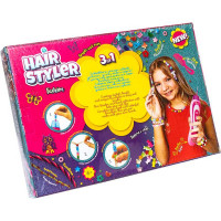 Набір для створення зачісок Danko Toys Перукар Hair Styler. Fashion з аксес HS-01-02 Набір для створення зачісок Danko Toys Перукар Hair Styler. Fashion з аксес HS-01-02