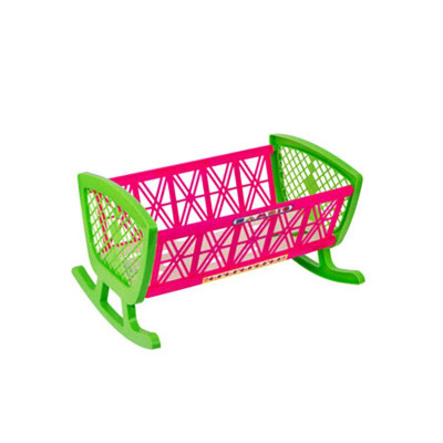 Ліжко з постіллю 006/1_Green-Pink