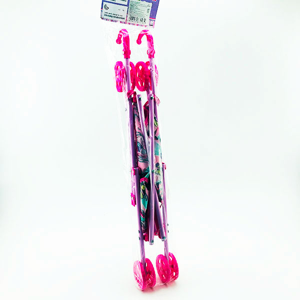 Коляска тростинка для ляльок металева SO-6617F