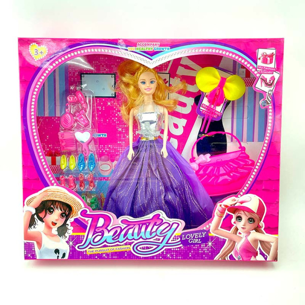 Лялька взуття сумочка з аксесуарами 825-57_Violet