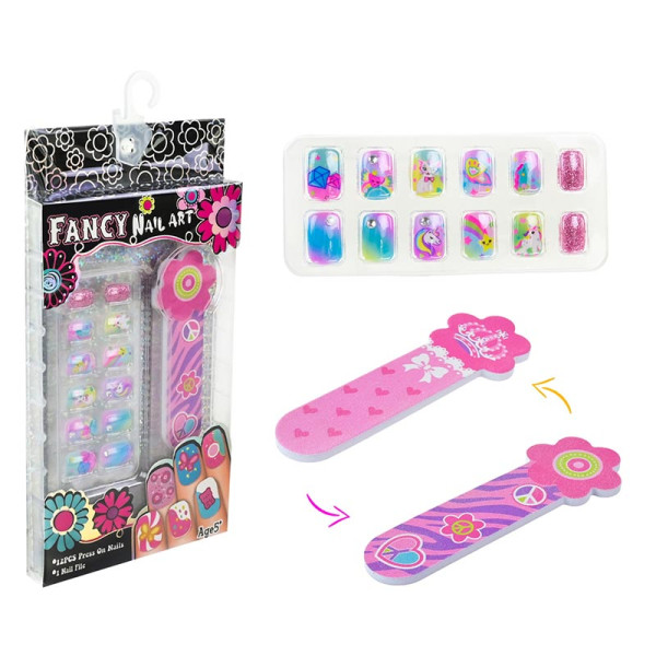 Ігровий набір накладних нігтів для дітей T021P Ігровий набір накладних нігтів для дітей T021P