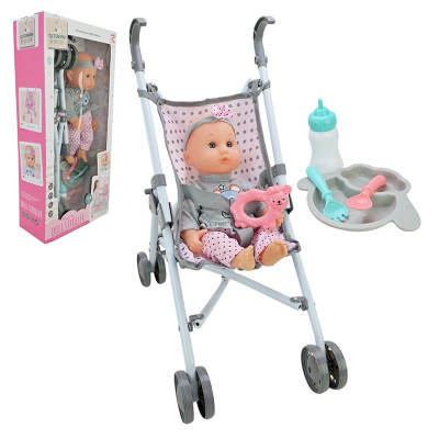 Пупс з візочком 85868