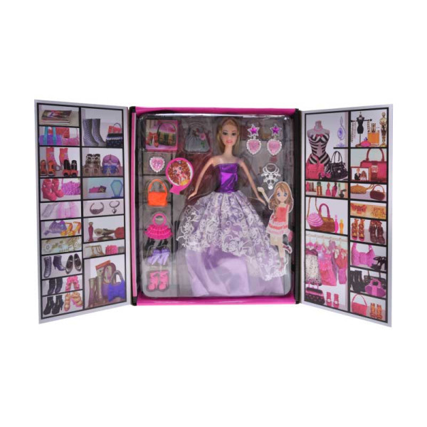 Лялька з гардеробом WX198-4 Лялька з гардеробом WX198-4