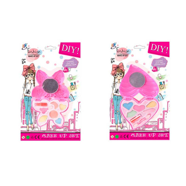 Дитяча Косметика 2 види тіни помада пензлик 148-4C-1/148-4D-1