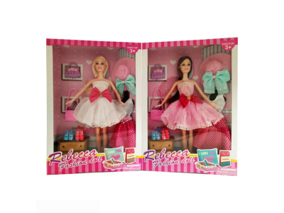 Лялька 29 см із сукнею та аксесуарами 2 види 8807C