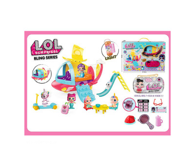 Набір L.O.L. літак із ляльками PC2351 Набір L.O.L. літак із ляльками PC2351