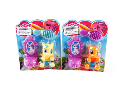 Іграшка Поні муз.2 видитрюмо гребінець на планшю 2 види L-35-3